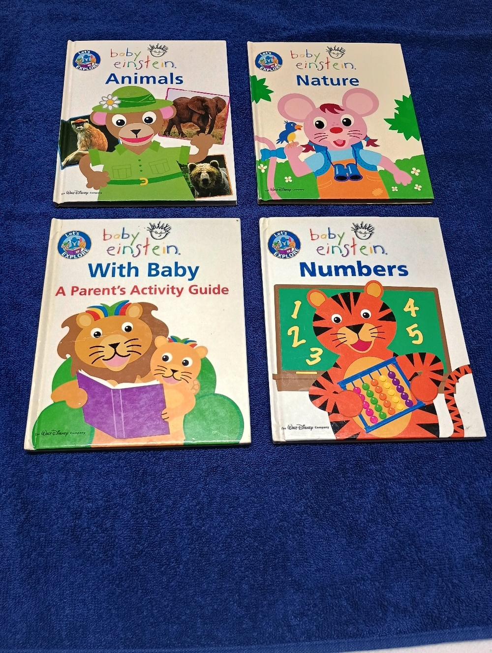 Disney Baby Einstein Numbers Board Book - White/Green Cover - Picture 2 of 6